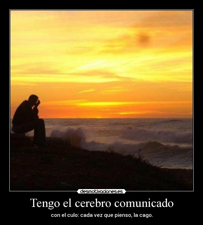 Tengo el cerebro comunicado - 