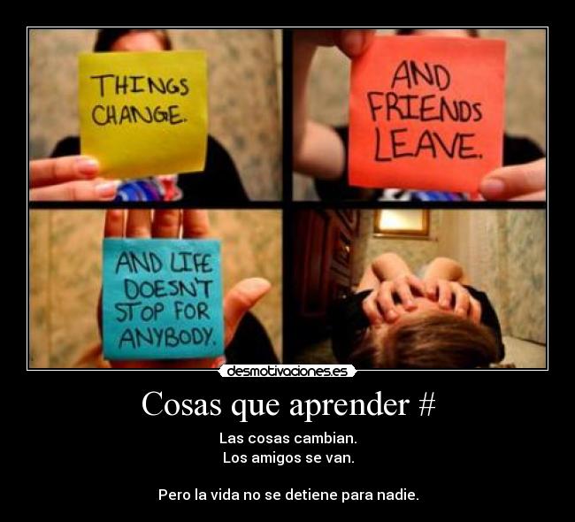 Cosas que aprender # - 