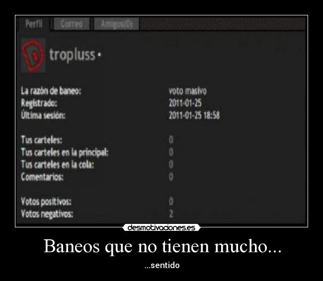 Baneos que no tienen mucho... - ...sentido