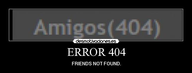 ERROR 404 - 