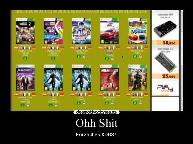 Ohh Shit - Forza 4 es XDG3 !!