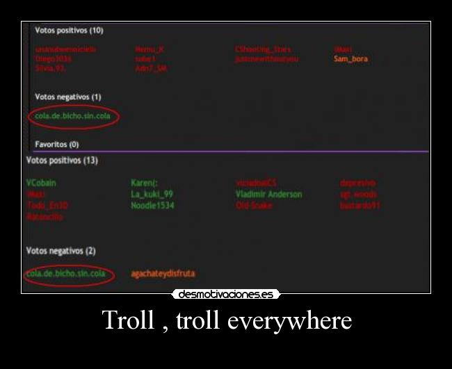 Troll , troll everywhere - 