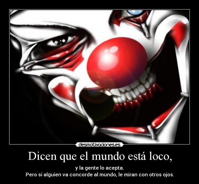 carteles mundo payaso desmotivaciones