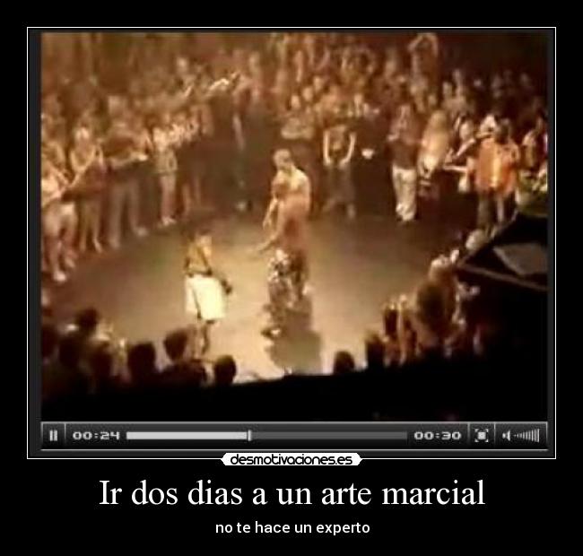 carteles arte pelea desmotivaciones