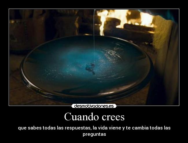 Cuando crees -
