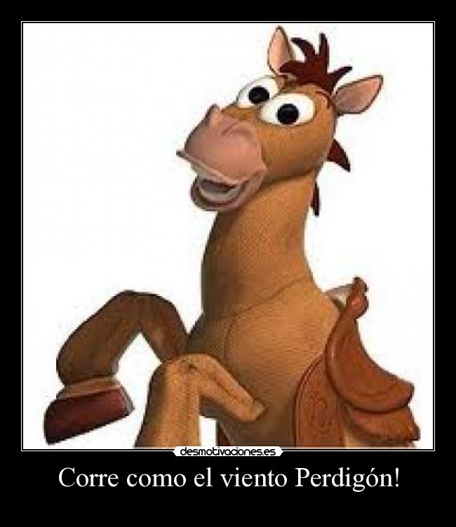 Corre como el viento Perdigón! - 