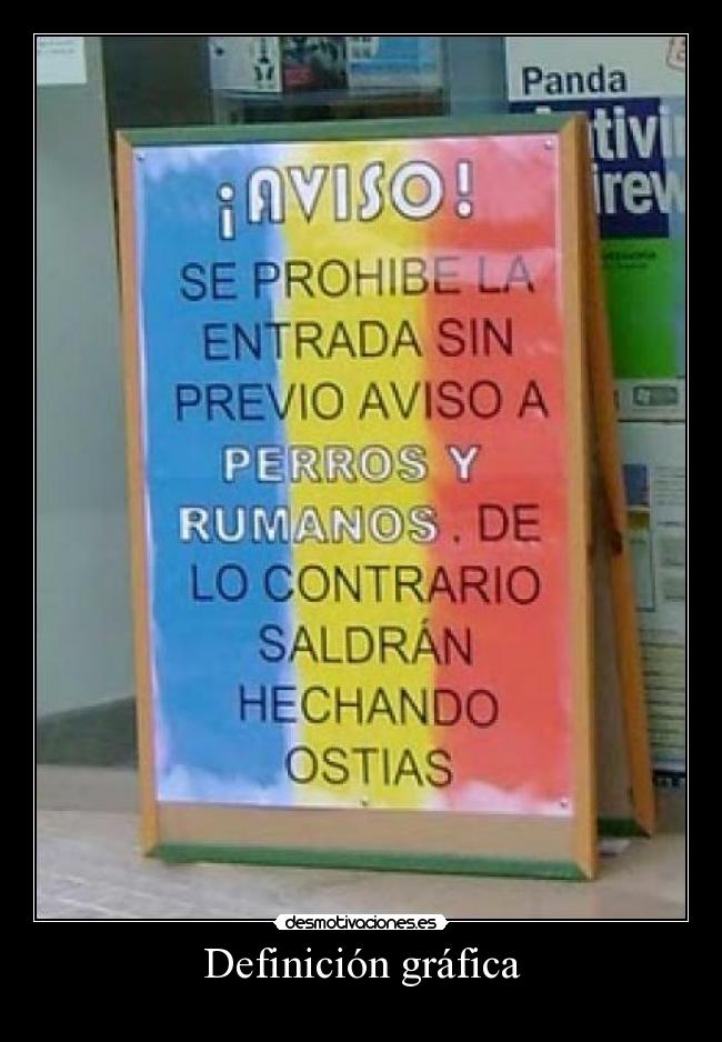 carteles rumanos cartel desmotivaciones