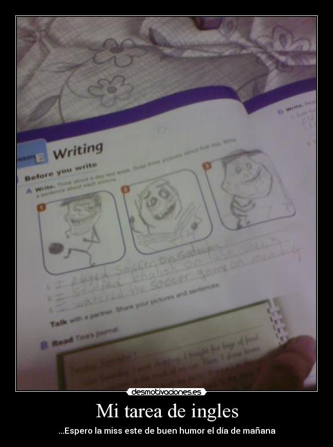 Mi tarea de ingles -