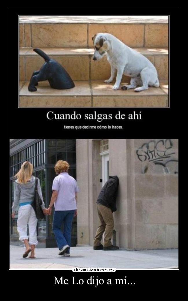 Me Lo dijo a mí... - 