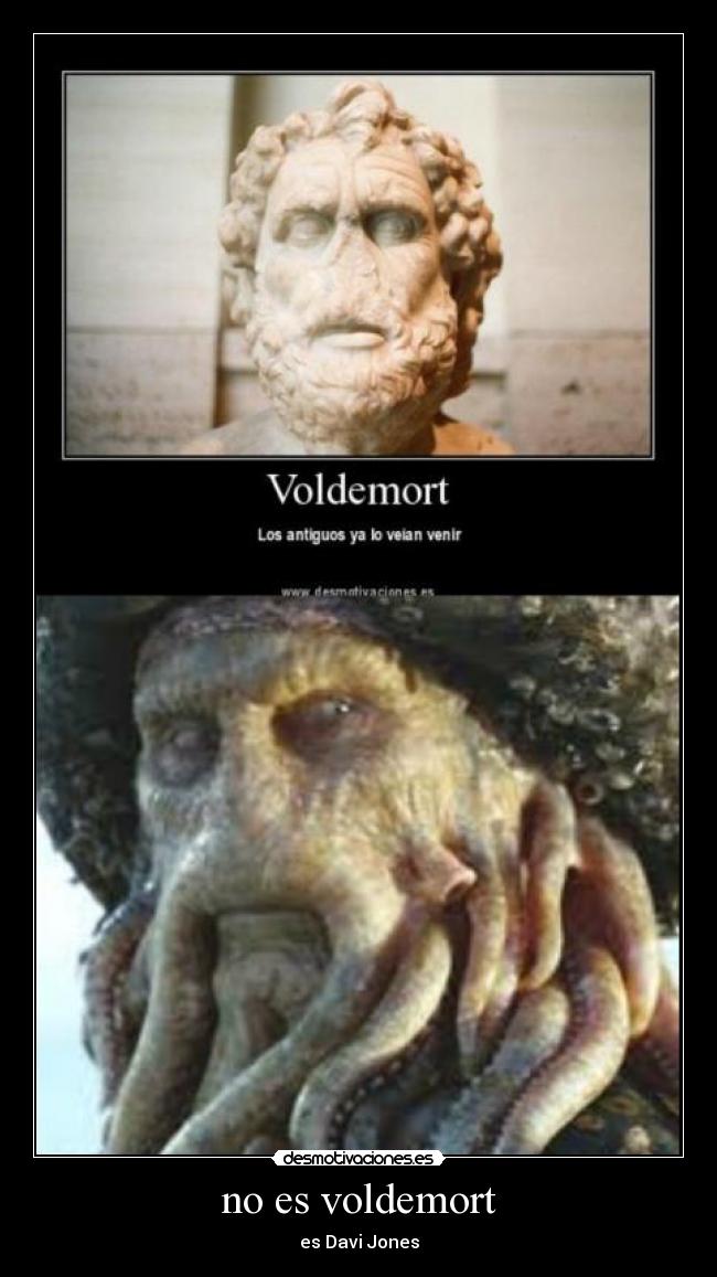 no es voldemort -