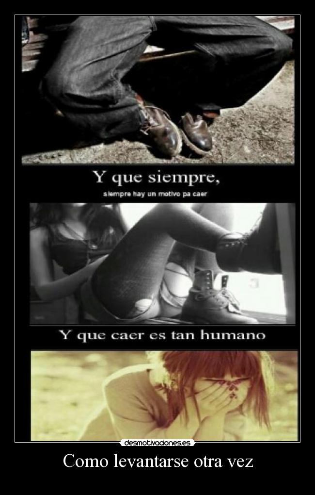 Como levantarse otra vez - 