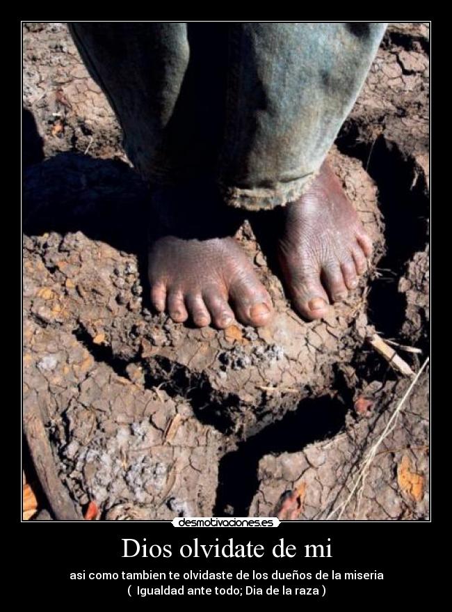 Dios olvidate de mi -