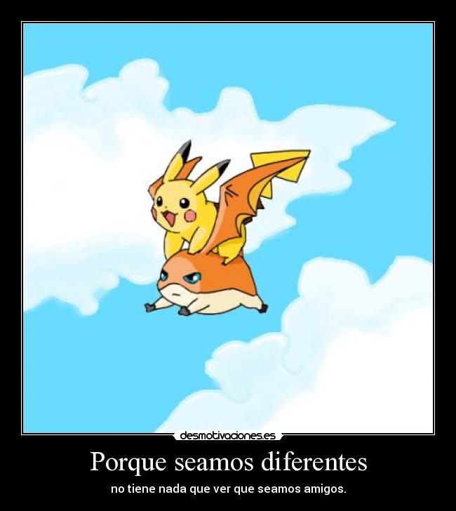 Porque seamos diferentes -