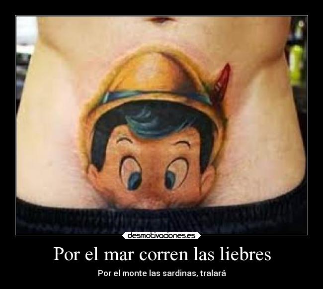 Por el mar corren las liebres -