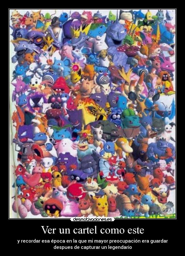 Ver un cartel como este - 