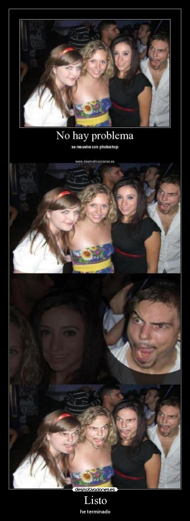 Listo - he terminado