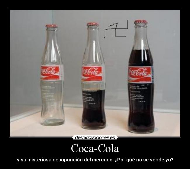 Coca-Cola - y su misteriosa desaparición del mercado. ¿Por qué no se vende ya?
