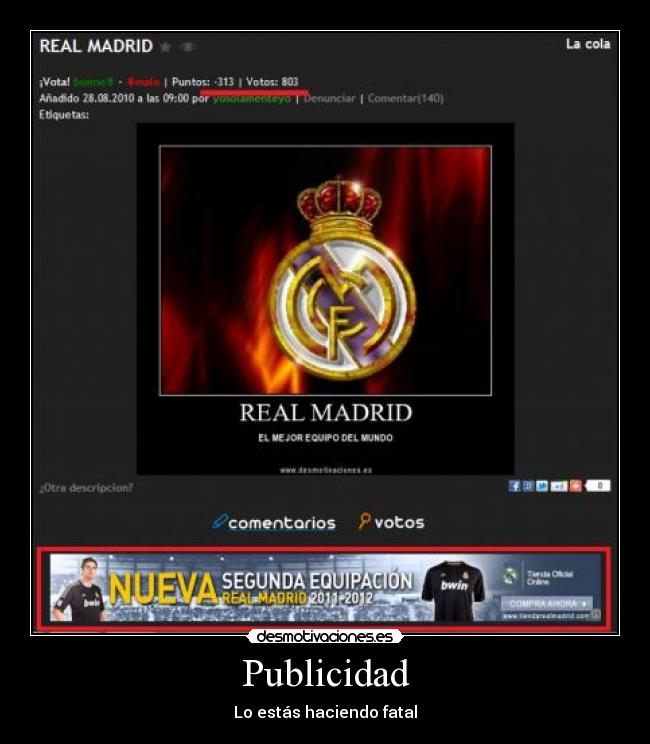 Publicidad - Lo estás haciendo fatal