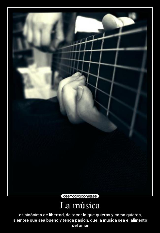 La música -