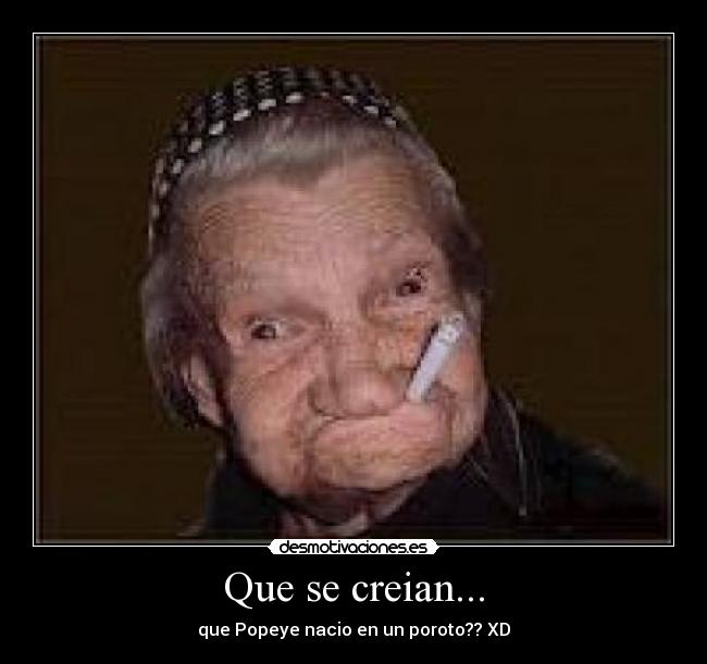 Que se creian... - 