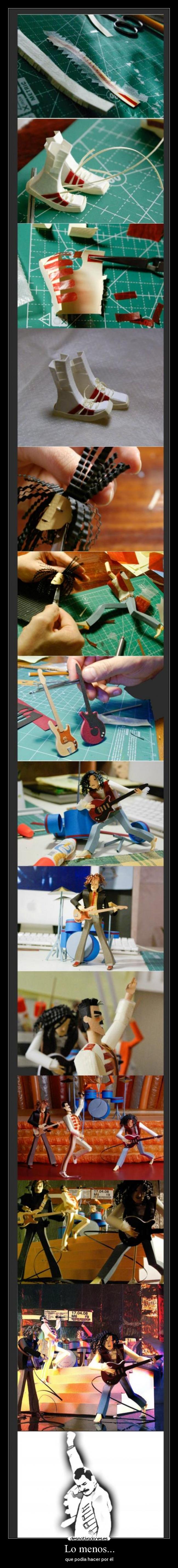 Lo menos... - que podía hacer por él