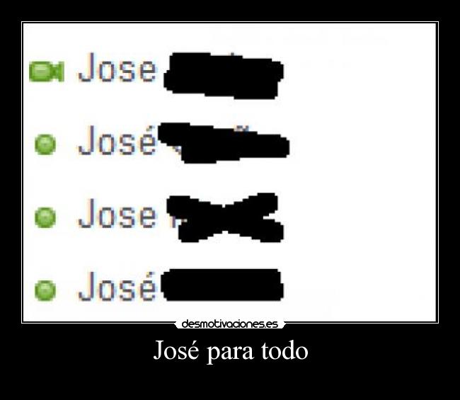 José para todo -