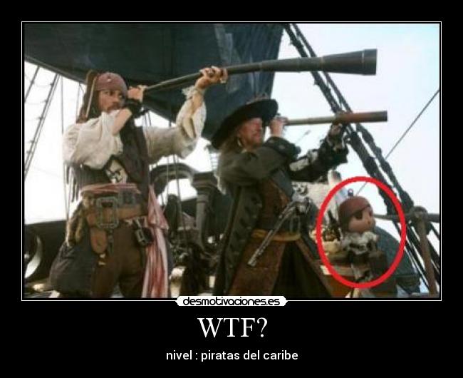 WTF? - nivel : piratas del caribe