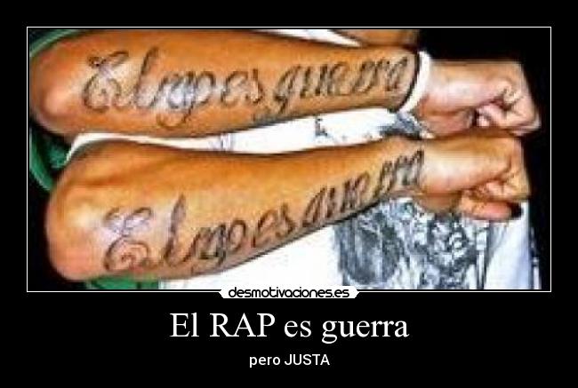 El RAP es guerra -