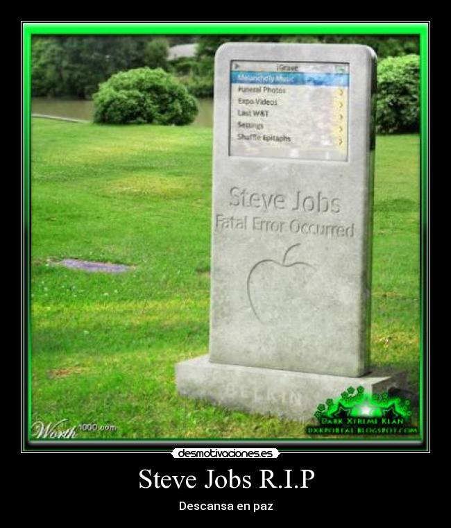 Steve Jobs R.I.P -