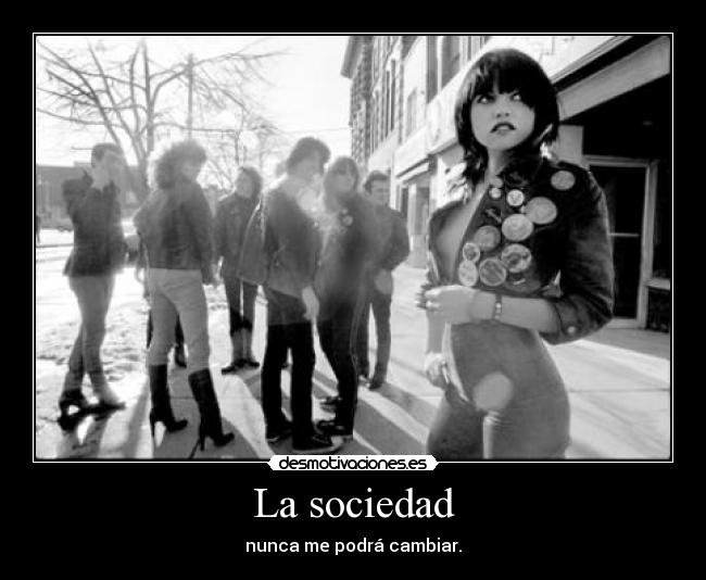 La sociedad -