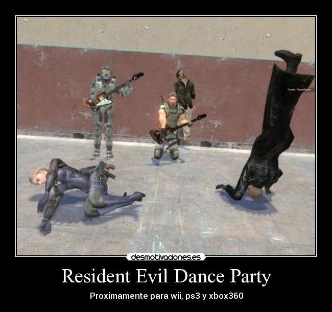 Resident Evil Dance Party - Proximamente para wii, ps3 y xbox360