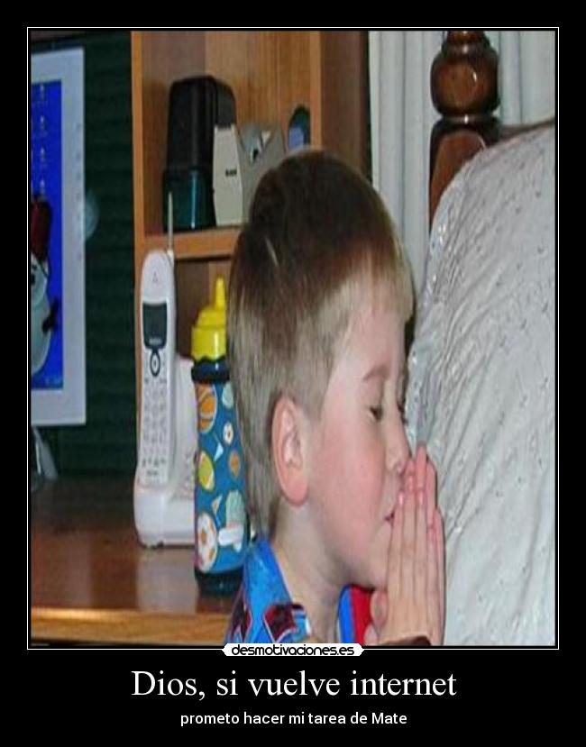 Dios, si vuelve internet -