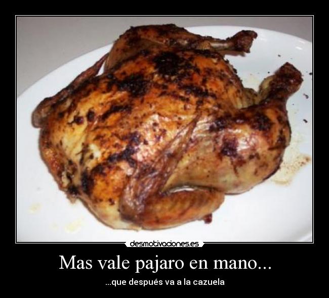 carteles pollo desmotivaciones