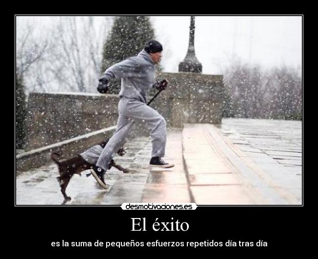 El éxito -