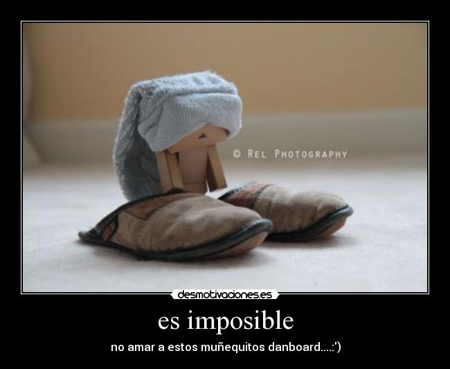 es imposible - no amar a estos muñequitos danboard....:)