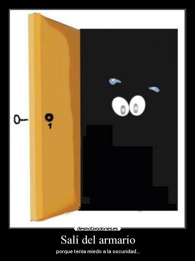 Salí del armario -