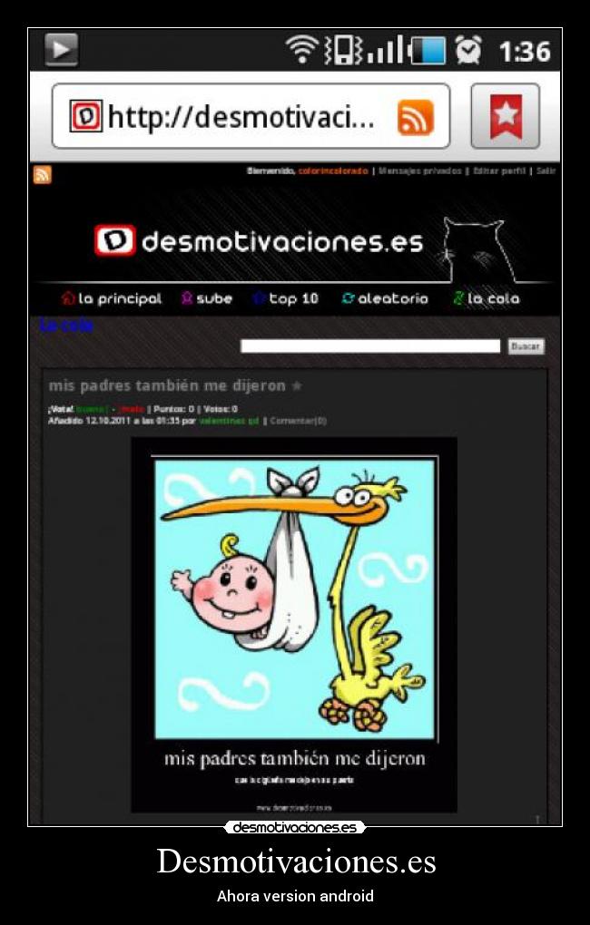 Desmotivaciones.es - Ahora version android