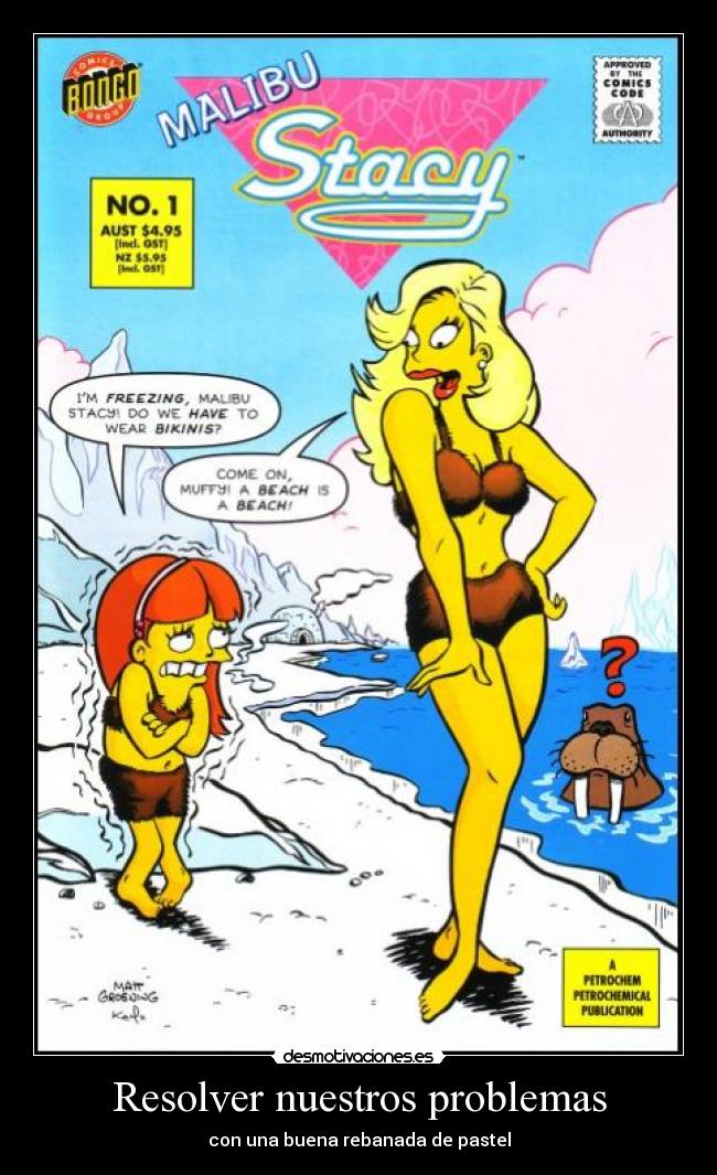 Resolver nuestros problemas - con una buena rebanada de pastel