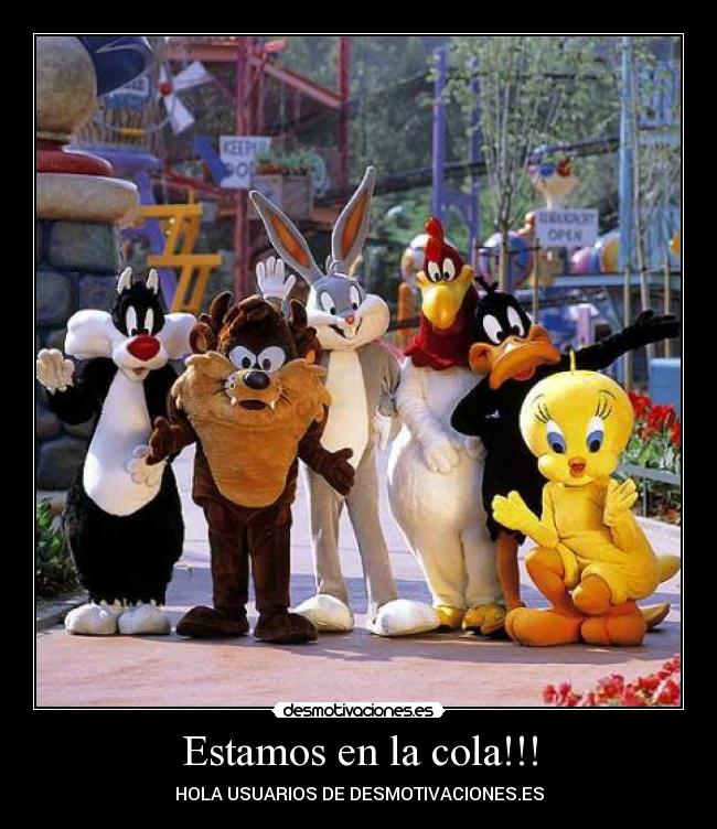 Estamos en la cola!!! -