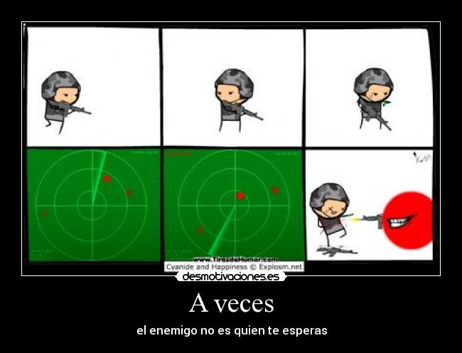 carteles cyanide and happyness desmotivaciones