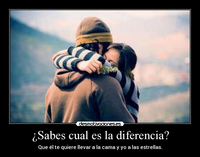 ¿Sabes cual es la diferencia? - 