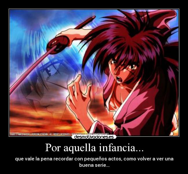 Por aquella infancia... -