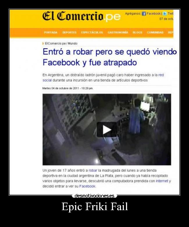 Epic Friki Fail -