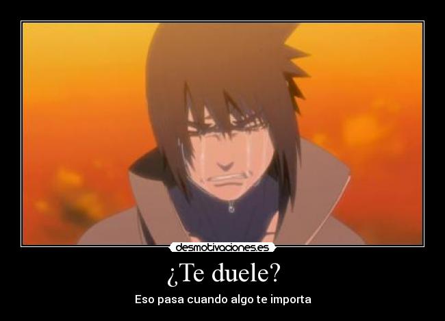 ¿Te duele? - 