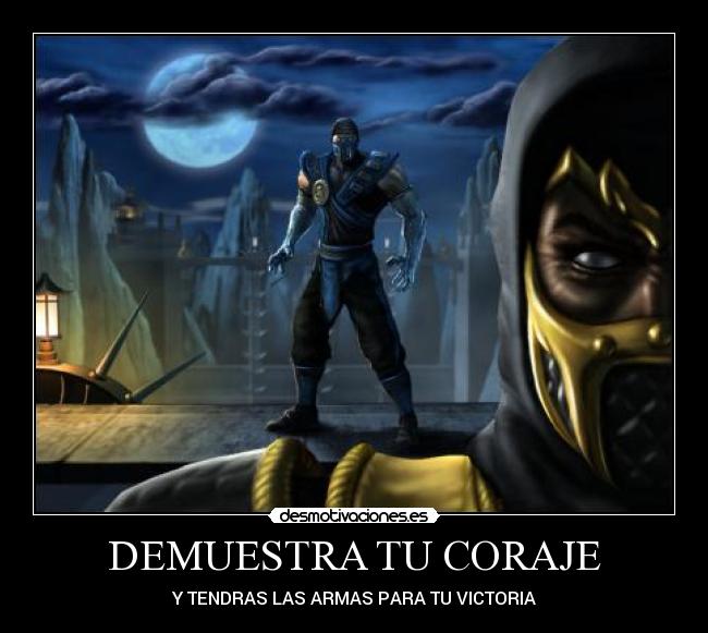 carteles mortal kombat desmotivaciones