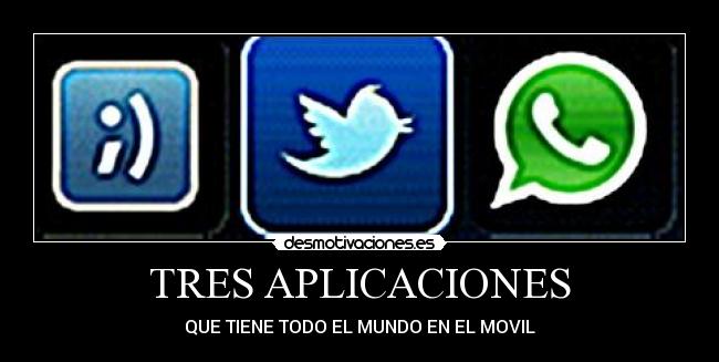 TRES APLICACIONES - 