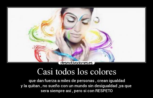 Casi todos los colores -