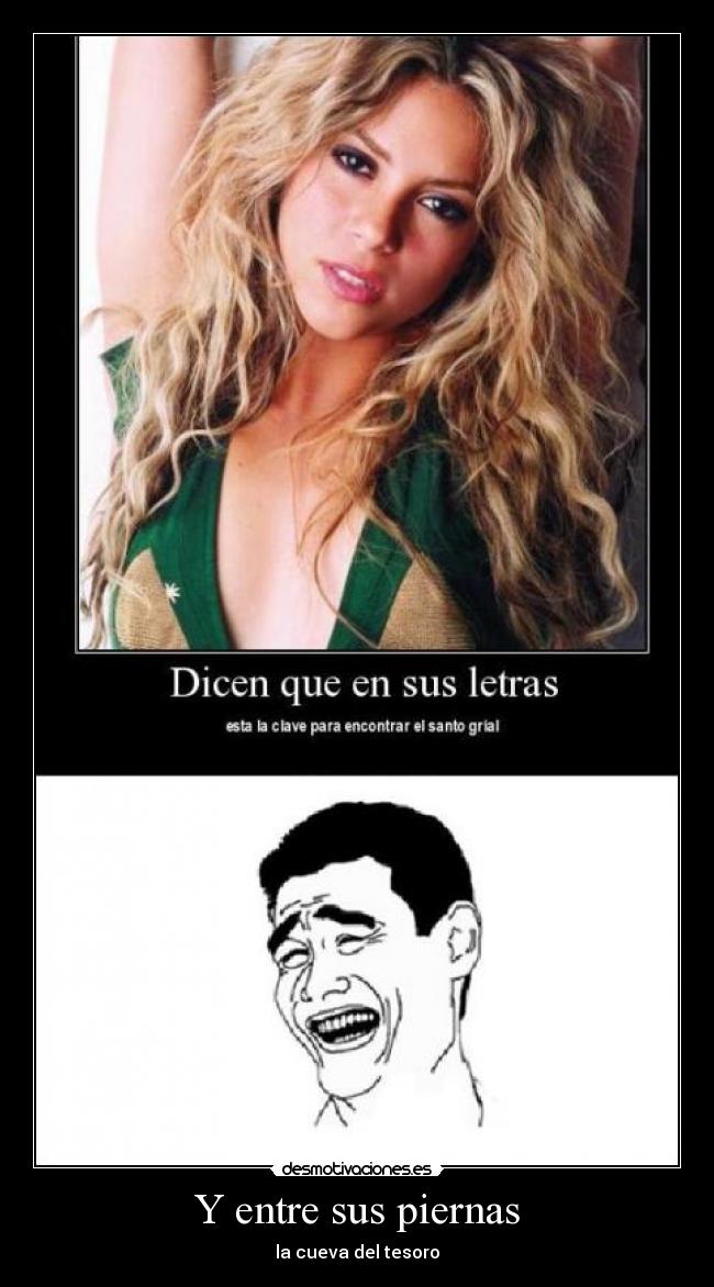 Y entre sus piernas -