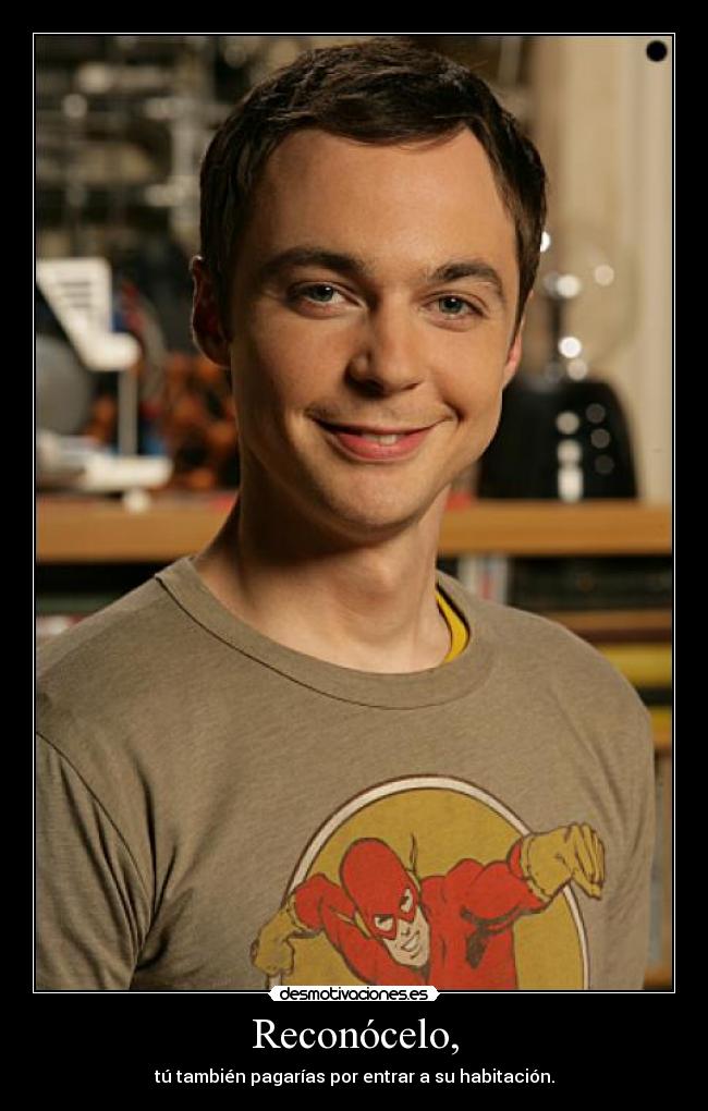 carteles sheldon cooper desmotivaciones