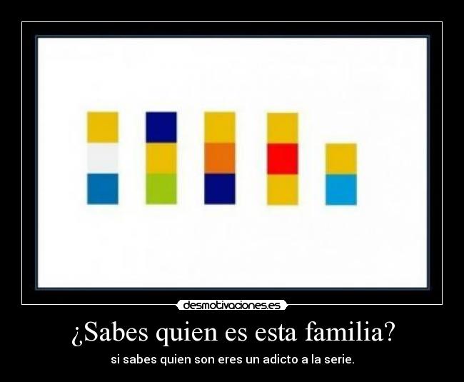 ¿Sabes quien es esta familia? -